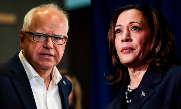 Kamala Harris emëron Tim Walz si zëvendëspresident për zgjedhjet e 2024-ës në SHBA