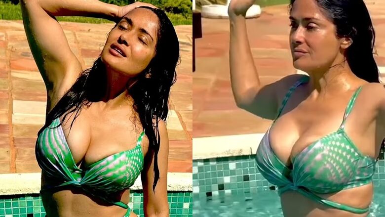 Salma Hayek sfidon moshën, duket mahnitëse në bikini gjatë pushimeve