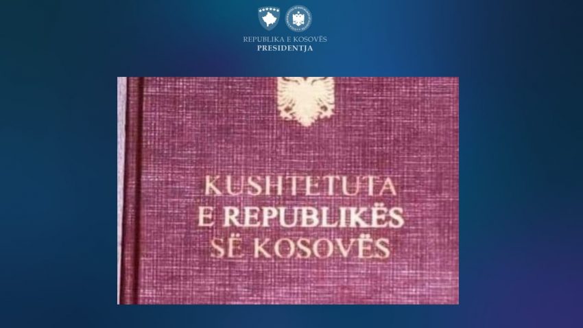 Osmani: Miratimi i Kushtetutës së Kaçanikut hodhi themelet juridike të Republikës së Kosovës dhe hapi rrugën drejt pavarësisë më 2008