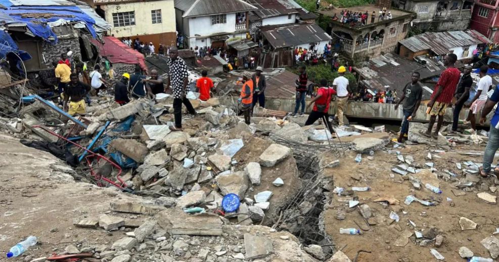 10 të vdekur nga shembja e një ndërtese në Sierra Leone