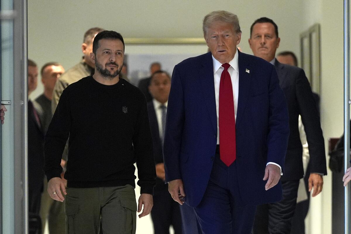 “Koha që lufta në Ukrainë të mbarojë”, Trump takohet me Zelenskyn