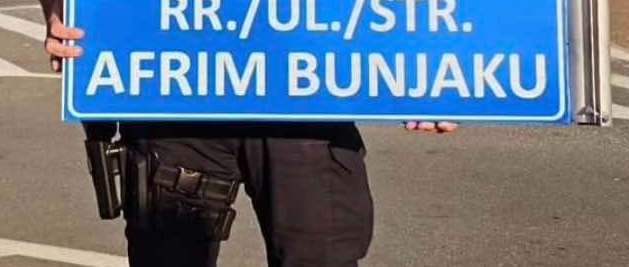 Rruga rajonale që çon te Banjska merr emrin e heroit Afrim Bunjaku