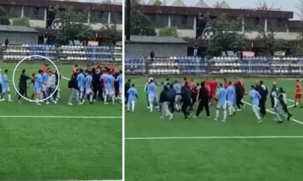 Pesë futbollistë të lënduar në përleshjen mes U19-shave të Fushë Kosovës e Gjilanit