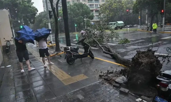 Shangai goditet nga tajfuni më i fuqishëm në 75 vitet e fundit