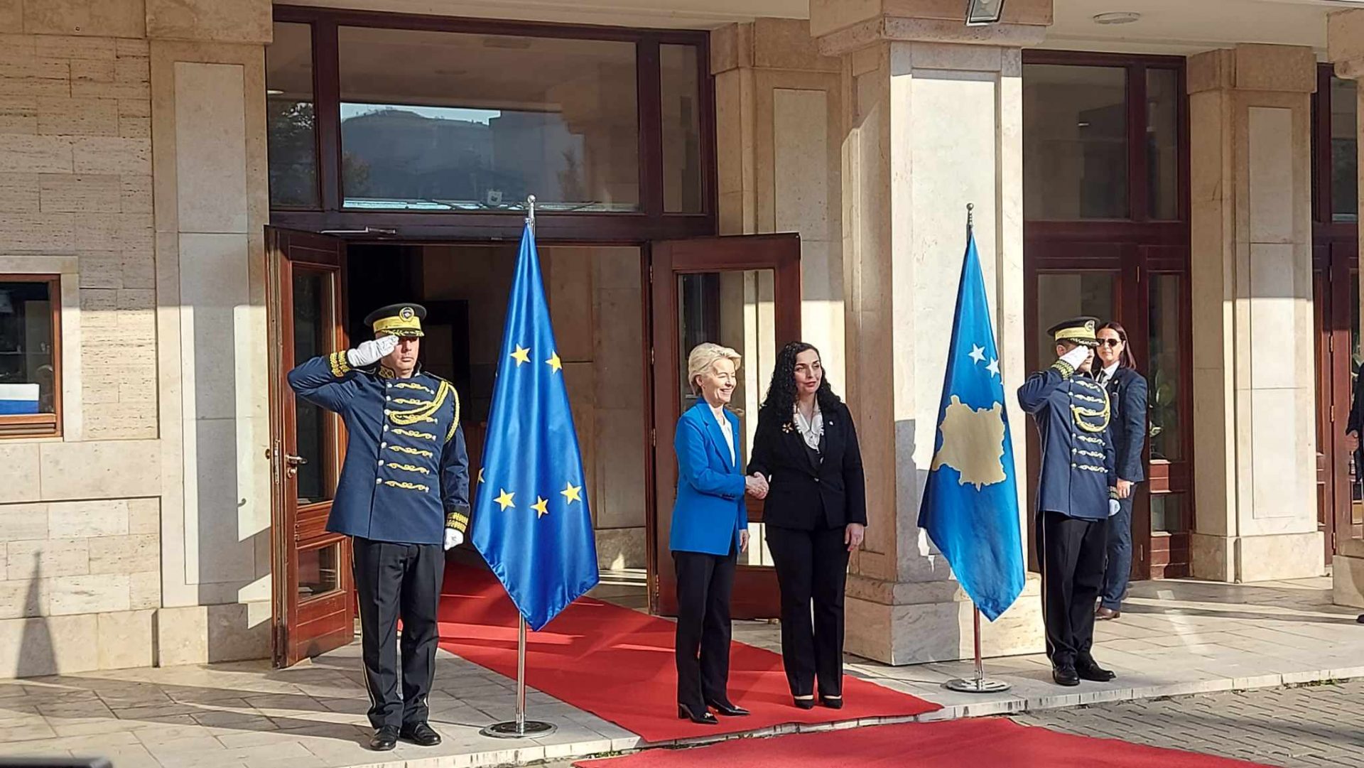 Osmani pret në takim Von Der Leyn