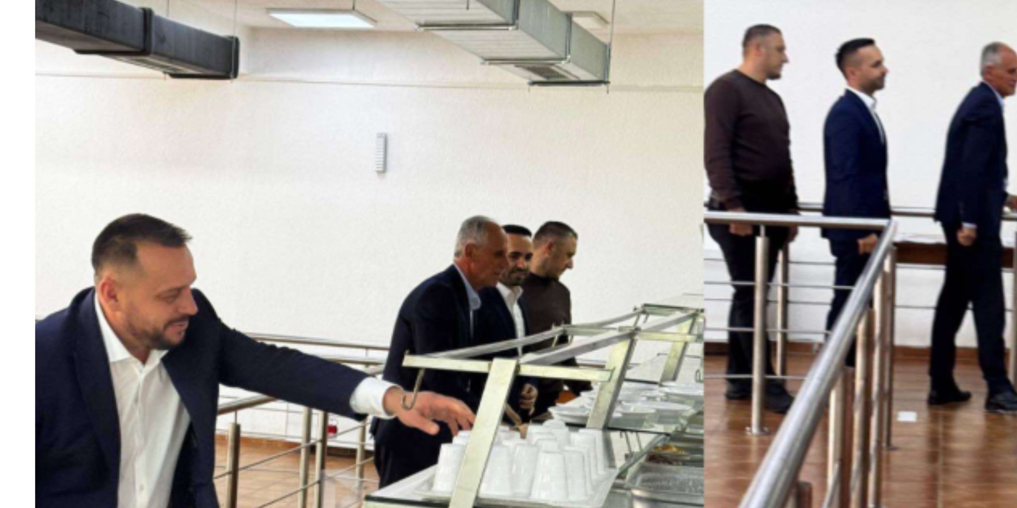 Ministri Maqedonci bashkë me ushtarët ushqehet në kazermën e FSK-së