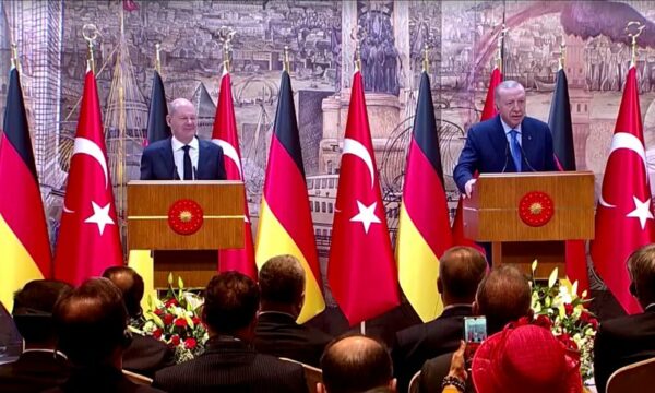 Erdogan sulmon Izraelin në sytë e Scholz: Netanyahu vijon masakrat, Perëndimi po feston