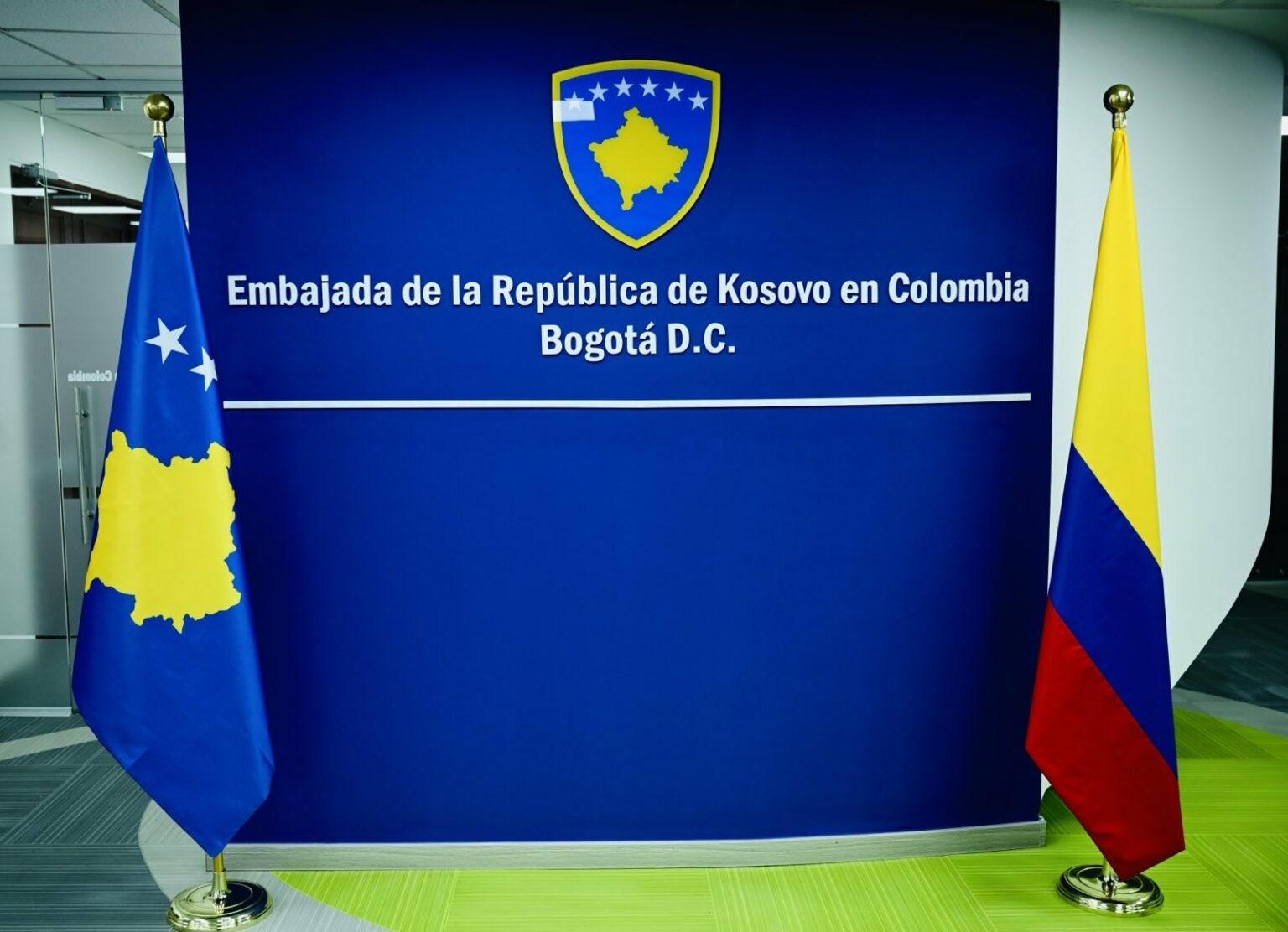 Sot hapet ambasada e Kosovës në Bogota të Kolumbisë, e përuron Osmani