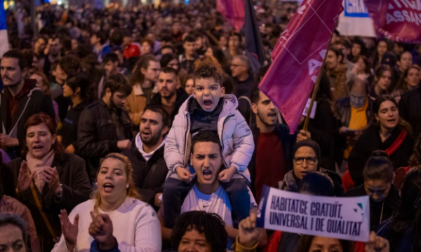 Në Barcelonë protestohet kundër rritjes së çmimeve të qirasë