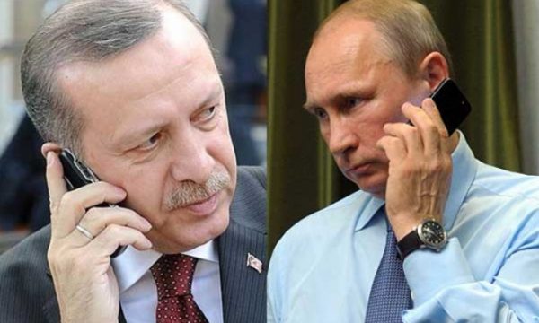 Erdogan bisedon me Putinin për konfliktin në Siri