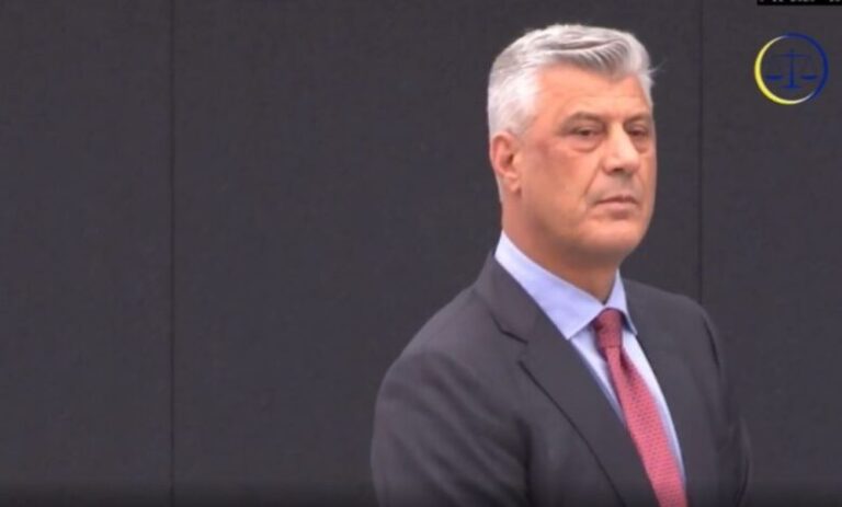 Prokuroria e Hagës kërkon që Thaçit t’i ndalohen vizitat nga 14 persona, përfshirë tre vëllezërit dhe një deputet i PDK-së