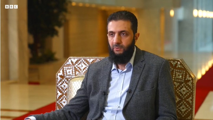 Siria nuk është një kërcënim për botën, thotë udhëheqësi rebel Ahmed al-Sharaa