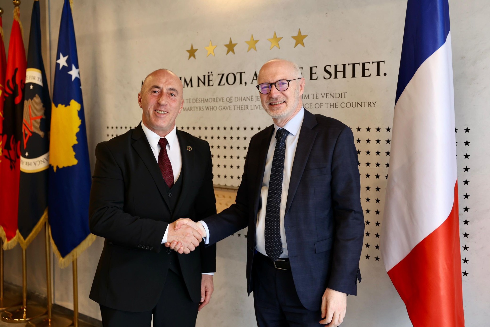 Haradinaj takohet me ambasadorin francez, flasin për zgjedhjet e 9 shkurtit