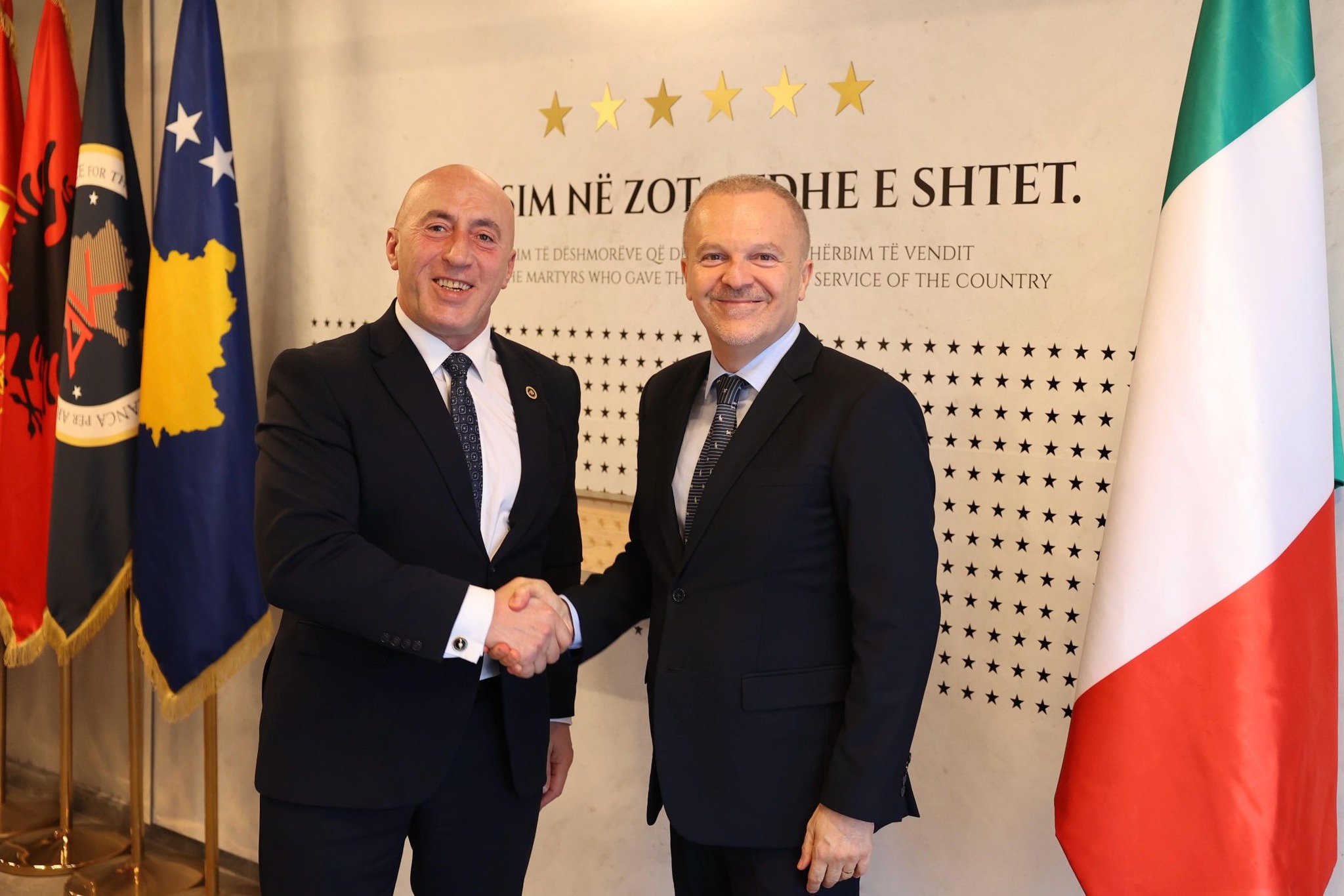 Haradinaj takohet me ambasadorin italian: Theksuam rëndësinë e procesit zgjedhor të 9 shkurtit si moment kyç për demokracinë tonë