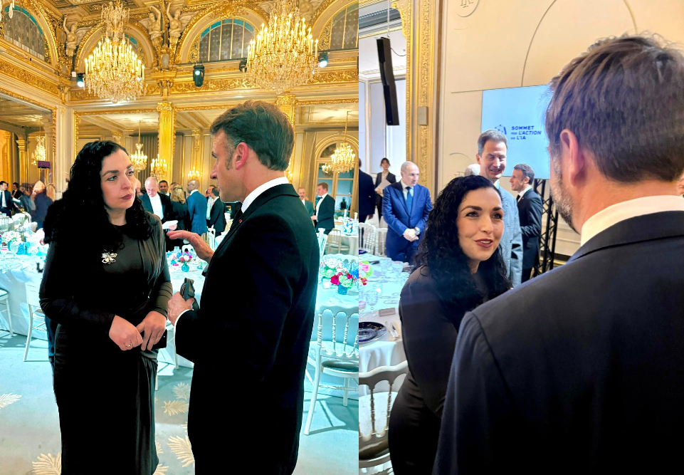 Osmani në darkën që shtroi Macron takohet me zv/presidentin amerikan e liderë të tjerë: Momente si këto forcojnë lidhjet diplomatike