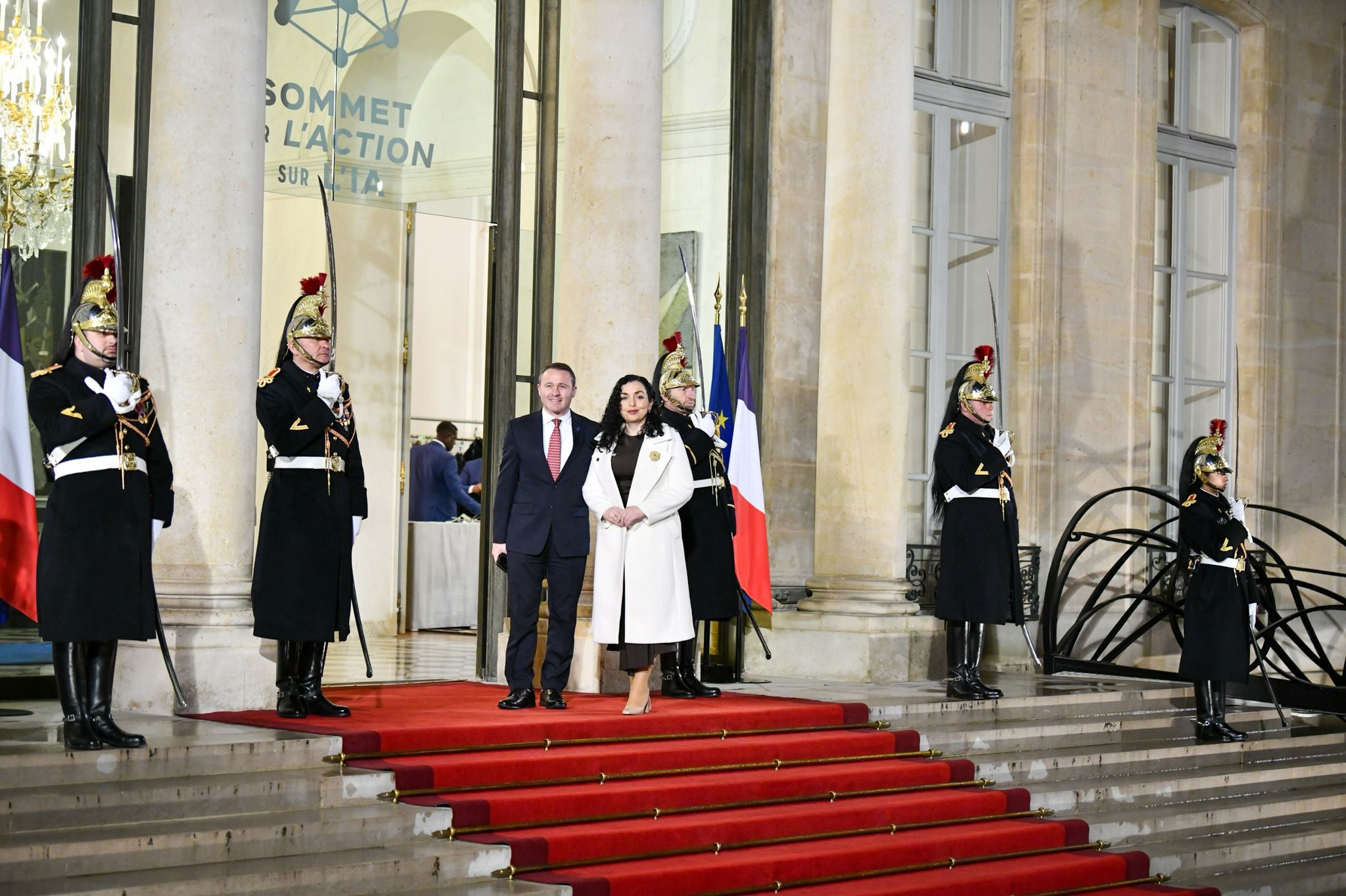 Zotëria i Parë merr pjesë krahas presidentes Osmani në aktivitetet e Samitit të inteligjencës Artificiale në Paris