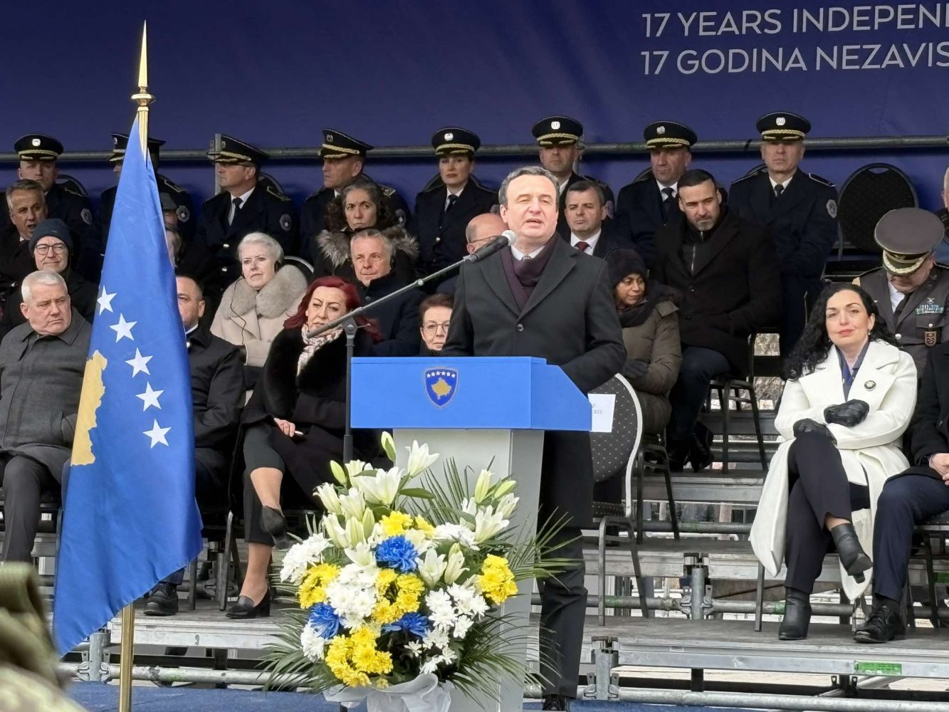 Kurti për krijimin e shtetit të Kosovës “histori shembullore dhe e fuqishme”:  E bekuar qoftë rruga krah Shqipërisë dhe SHBA’së