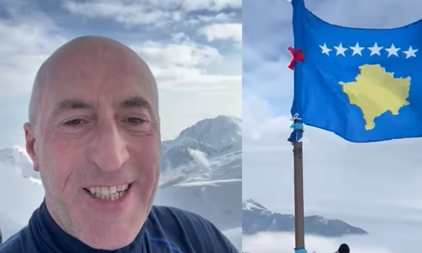 Ramush Haradinaj ngjitet në Majën e Gjeravicës, publikon një video