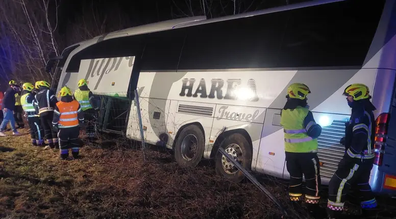 Autobusi me targa të Kosovës aksidentohet në Kroaci