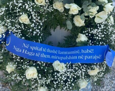Mesazhi i Thaçit: Në spital të thashë lamtumirë, babë! Nga Haga të them, mirupafshim në parajsë!