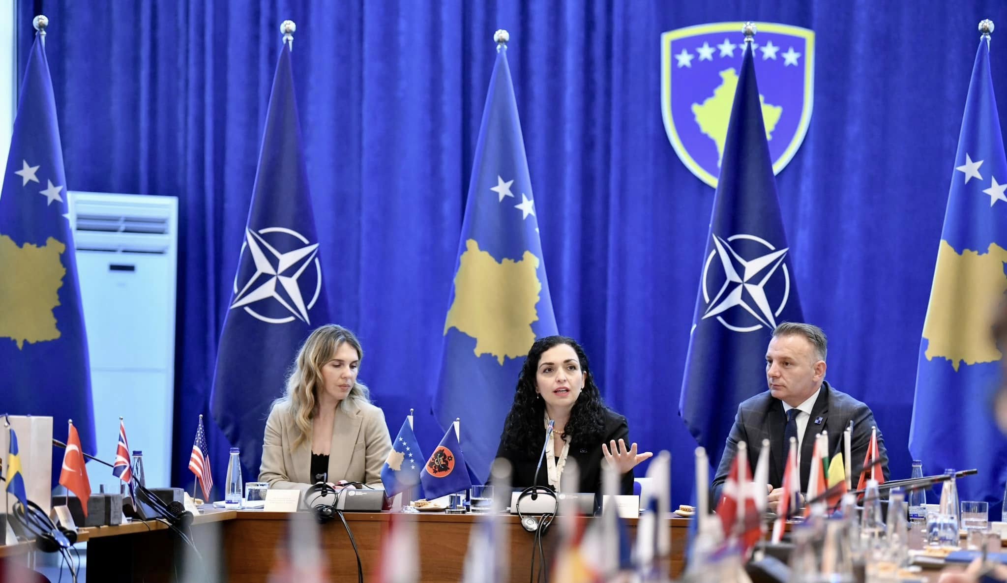 Osmani pas takimit me Këshillin e Atlantikut të Veriut: Kosova do të vazhdojë të kontribuojë për paqen e stabilitetin afatgjatë