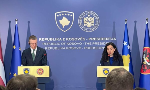 Osmani: Letonia e kupton më së miri pozicionin tonë – Kosova në BE parakusht për një Evropë në paqe