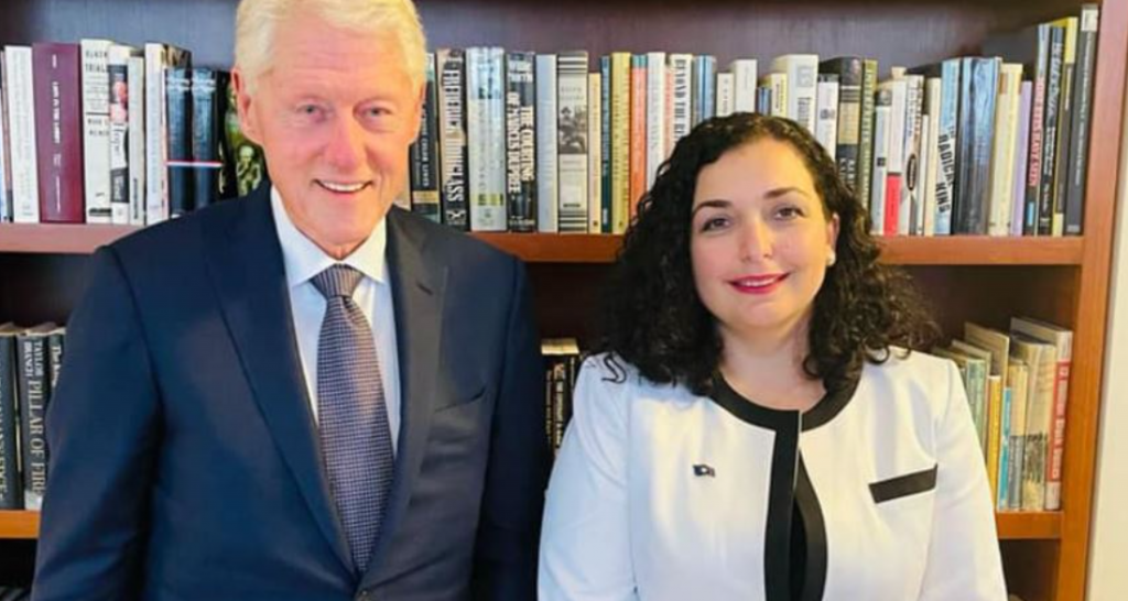 Osmani falënderon Bill Clintonin për jetët e shpëtuara gjatë luftës në Kosovë