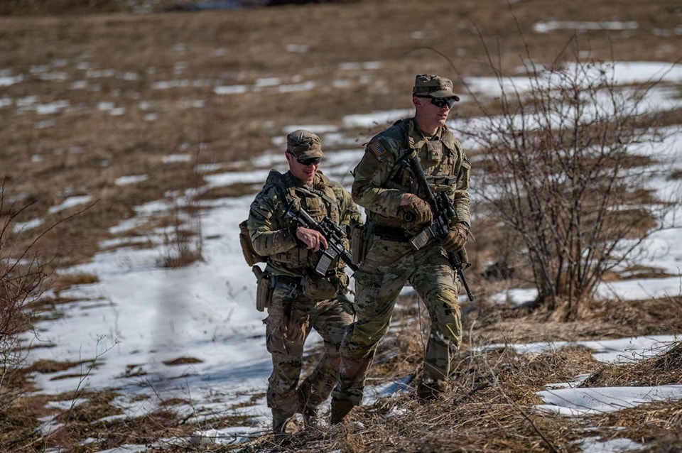 Ushtarët amerikanë të KFOR-it patrullojnë në veri
