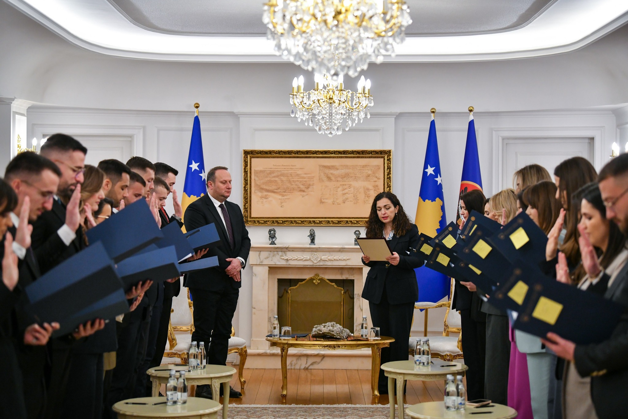 Presidentja Osmani dekretoi 20 gjyqtarë me mandat fillestar