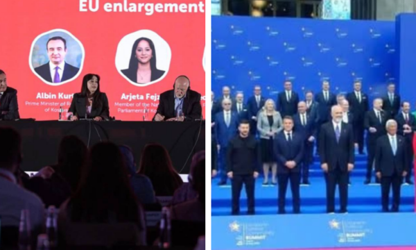 ‘‘Gjeni dallimin’’, Hoxha e PDK-së krahason ngjarjet e Kurtit dhe të Ramës sot: Zgjerimi i BE’së?