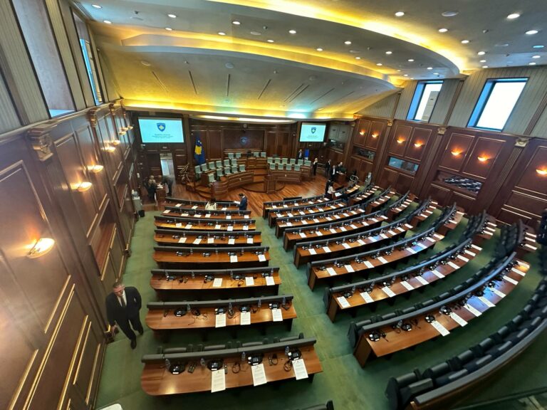 Pas pak nis seanca, deputetëve u dorëzohet një dokument përpara