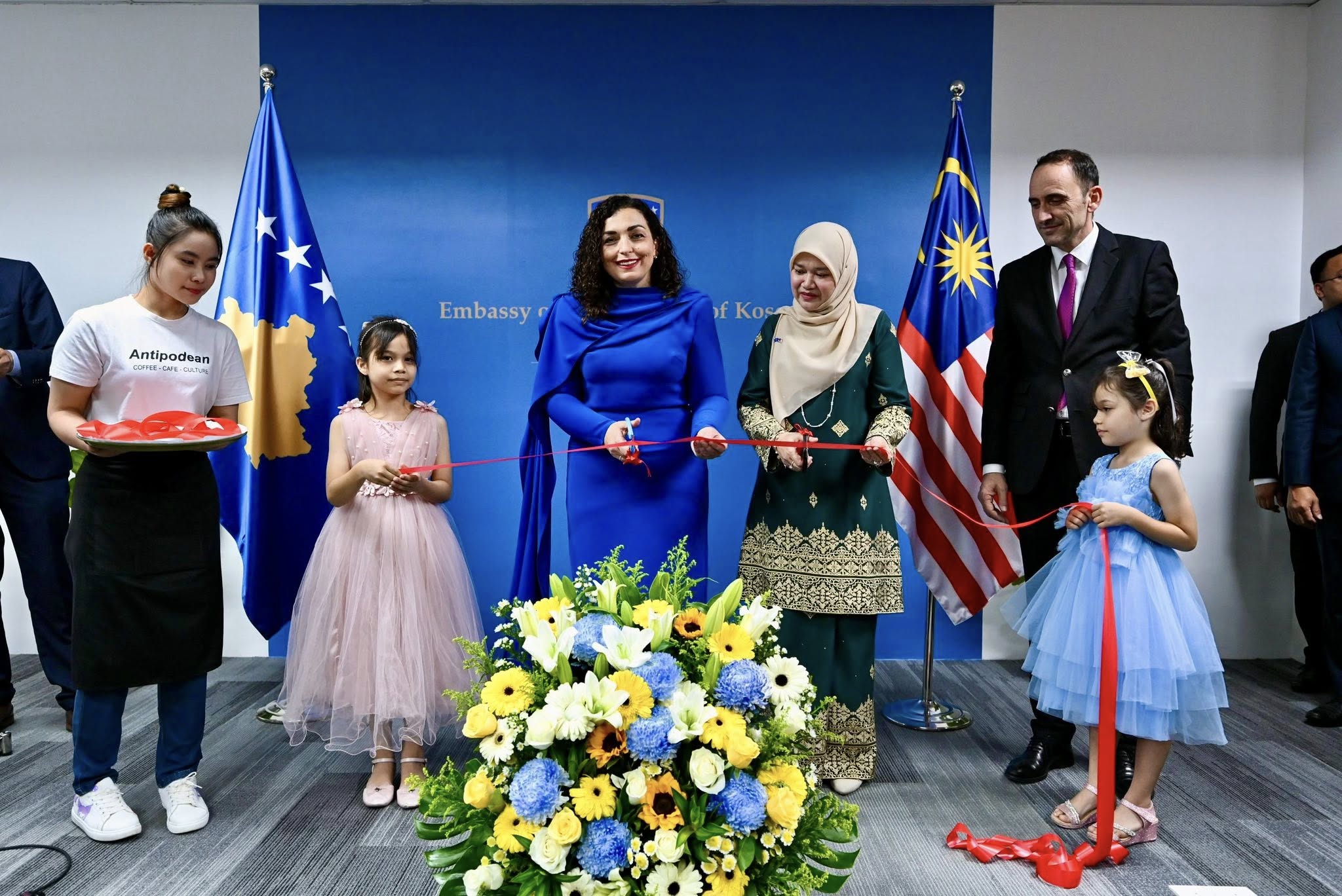 Kosova hap Ambasadën në Malajzi, e përuron presidentja Osmani