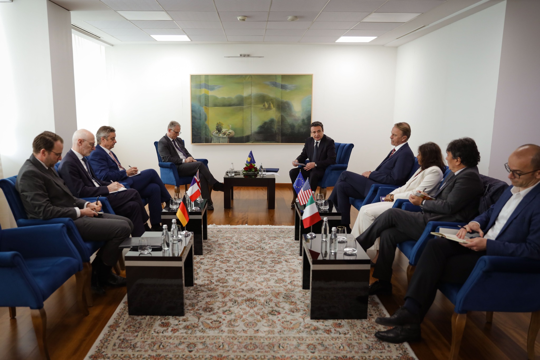 QUINT dhe BE takim me Kurtin, ambasadori britanik: Inkurajova formimin sa më parë të qeverisë së re