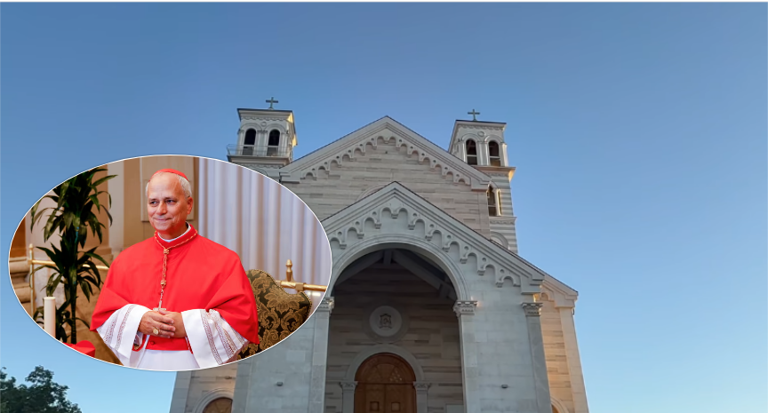 Katedralja “Shën Nënë Tereza” u lidh me bazilikën e Shën Pjetrit, prej ku Papa Leoni XIV-të e mbajti fjalimin e tij