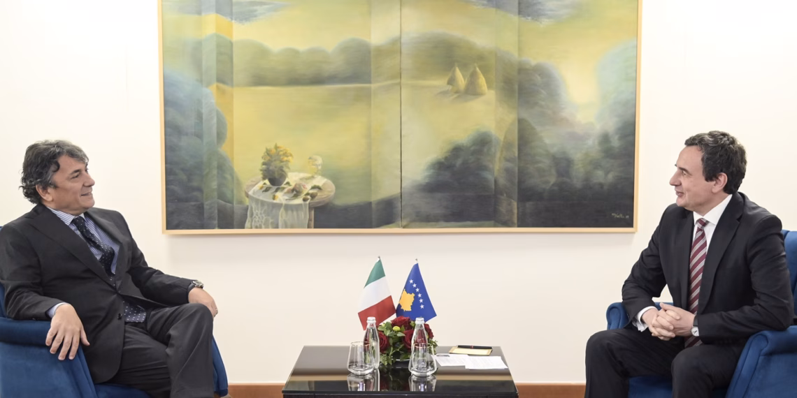 Kurti dhe ambasadori i ri i Italisë diskutojnë për partneritetin e fortë mes dy vendeve