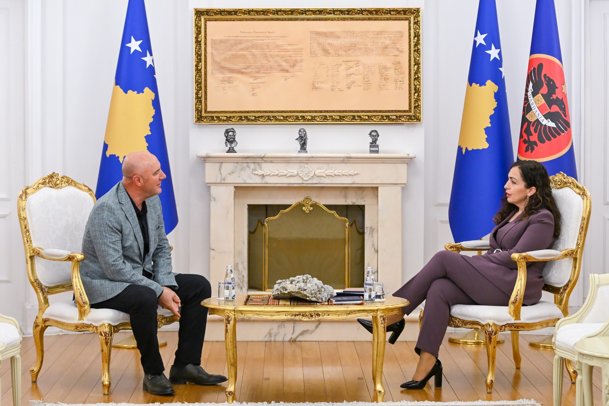 Osmani pret në takim deputetin Adem Hodža