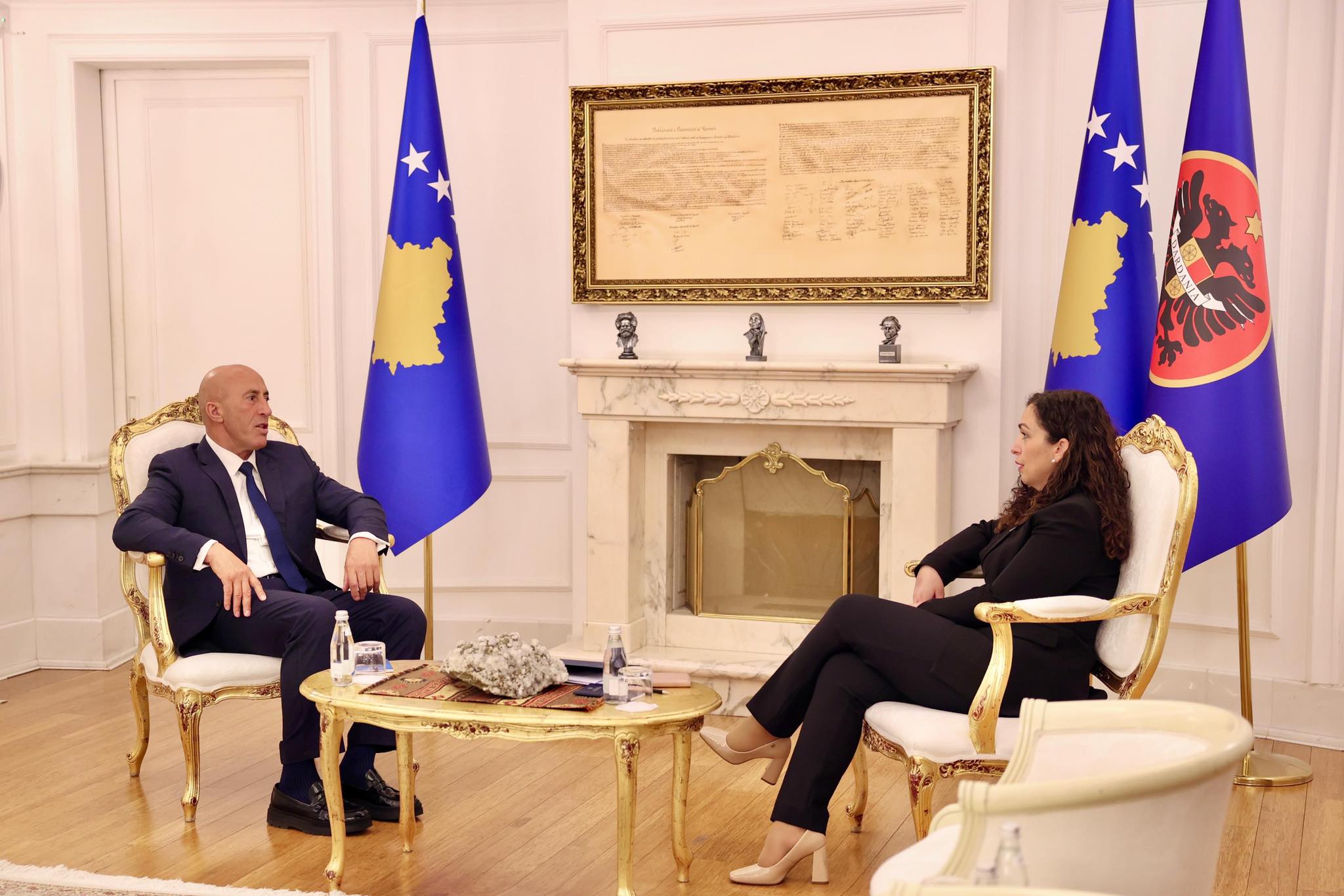 Haradinaj pas takimit me Osmanin: Rikonfirmova përkushtimin tim dhe të Aleancës për të gjetur një zgjidhje për daljen nga bllokada në Kuvend