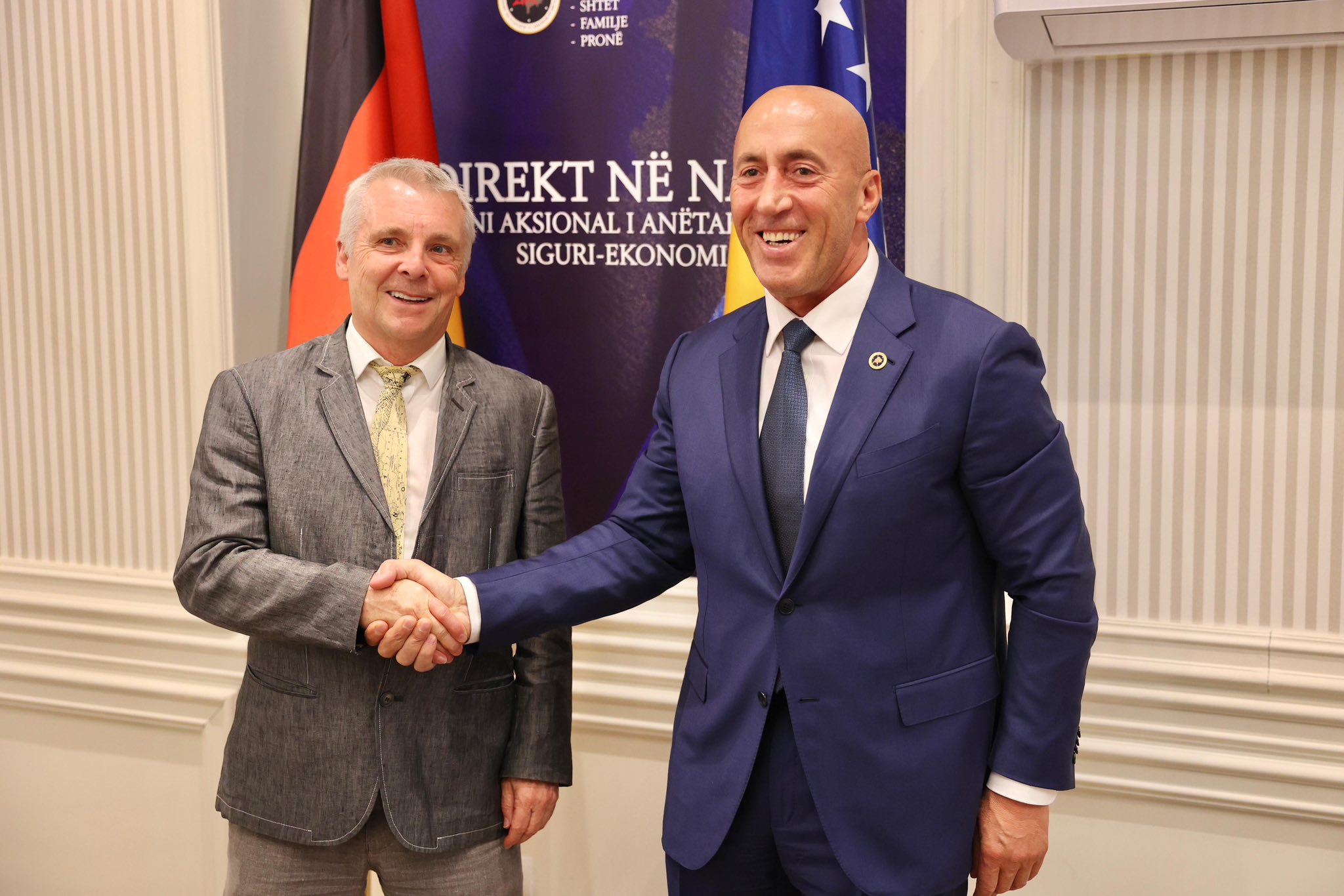 Haradinaj pret në takim Rohden, flasin për ngërçin në Kuvend: Rikonfirmova përkushtimin tim për gjetjen e një zgjidhjeje