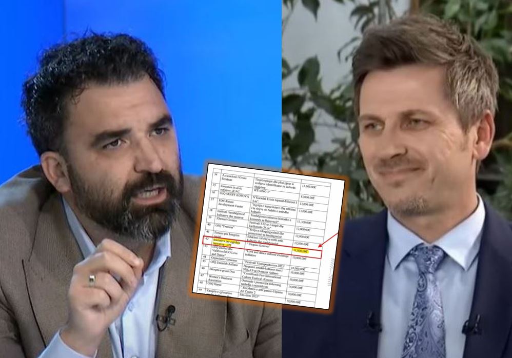 Edhe djali i Blerim Haxhiajt të RTK-së mer 11 mijë euro fond nga Hajrulla Çeku, njofton Lirim Mehmetaj
