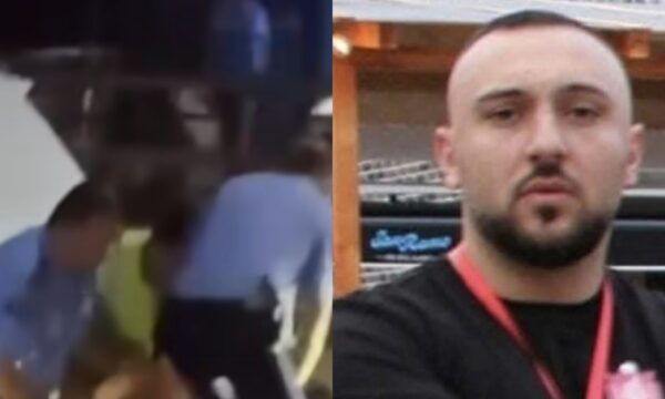Me shqelma e britma, publikohen pamjet e arrestimit të Agon Zejnullahut që vdiq mbrëmë