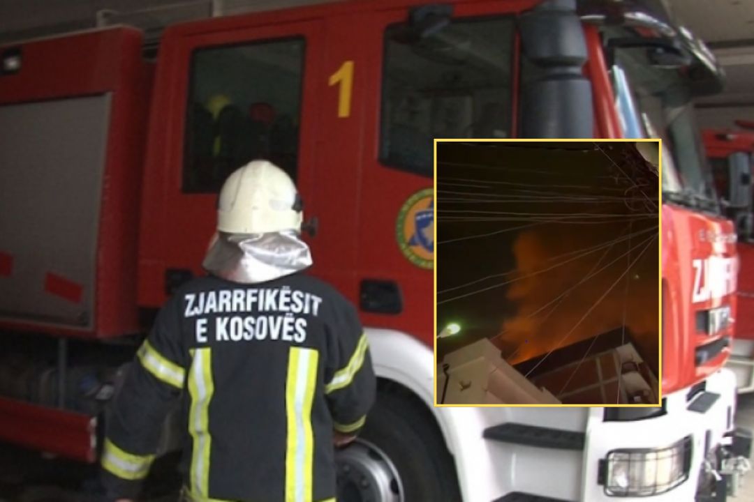 Malë Gashi për zjarrin tek lagjja e Muhaxherëve: Situata është nën kontroll, po punojmë ta shuajmë tërësisht
