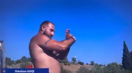 E bëri shqiponjën me duar, Shkëlzen Goqi diskualifikohet nga gara e kërcimit nga ura në Mal të Zi