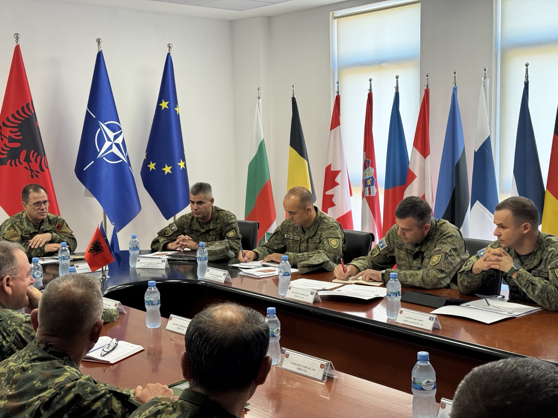 FSK viziton FARSH-in, rikonfirmohet bashkëpunimi ndërmjet dy ushtrive
