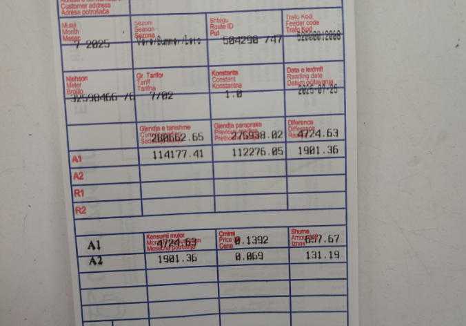 “Ky nuk është faturim – është grabitje!”, biznesmeni thotë se i erdhi fatura e marketit të vogël mbi 1 mijë euro