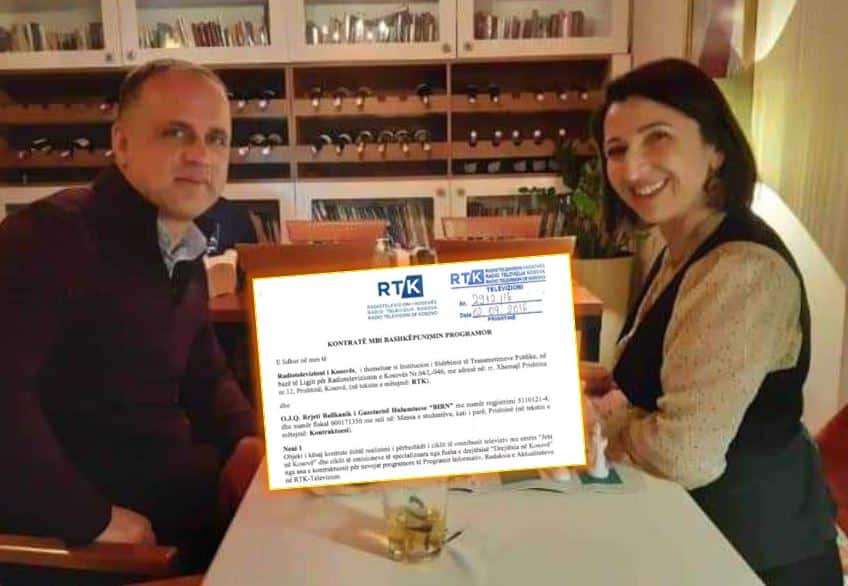 Drejtori i Radio Kosovës publikon një marrëveshje të dyshimtë të Jeta Xharrës me RTK-në: Rrap-tap, i ka rru 80 mijë euro të qytetarëve