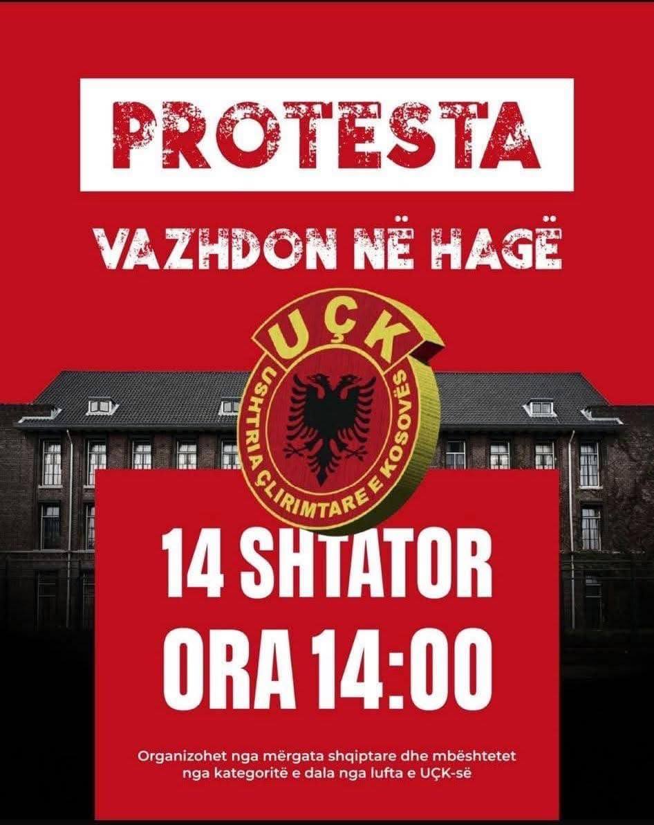 Protestë në Hagë më 14 Shtator: Mërgata nga Belgjika ngrihet kundër padrejtësive ndaj luftëtarëve të UÇK-së