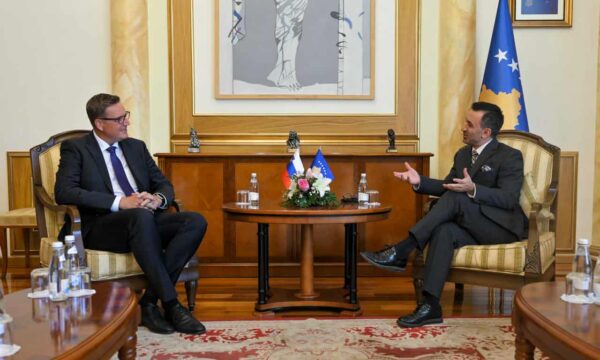 Basha takon ambasadorin slloven – I kërkon mbështetjen për anëtarësimin e Kosovës në Këshillin e Evropës