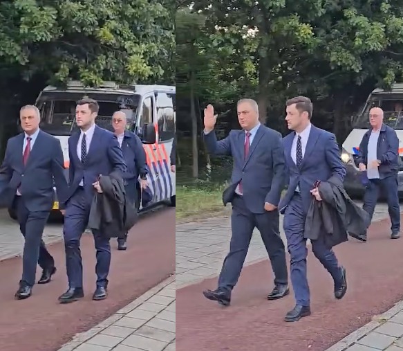 Vëllezërit e Thaçit arrijnë në Gjykatën Speciale