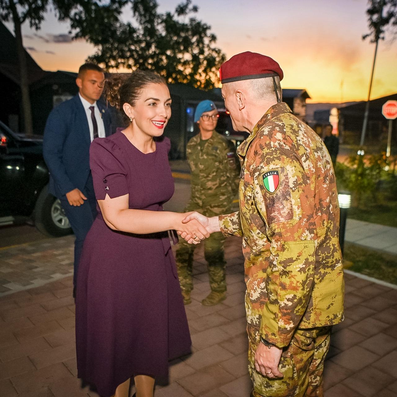 Osmani: Bashkëpunimi me KFOR-in, garanci për stabilitetin në Kosovë