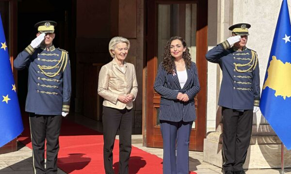 Von der Leyen në Kosovë, pritet nga Osmani